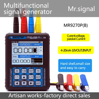 MR9270P 4-20mA generator / 4-20mA kalibracija Trenutne napetosti Signala Tlak oddajnik Vrata USB za Polnjenje G. Signal