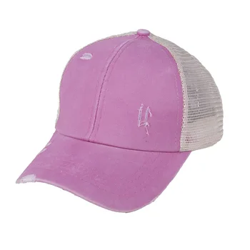 Ponudbe žensk pranje skp raca jezika skp nemoteno odbor uporablja konj rep Baseball Kapa Bombaž klobuk zdrobljen rob luknjo križ klobuk