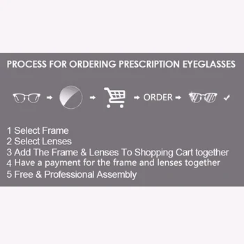 KANSEPT 1.61 Indeks Recept Leče CR-39 Smolo Asferični Očala, Leče za Kratkovidnost/Daljnovidnost/Presbyopia Očala