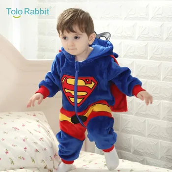 2020 Newborn Baby Dekle Oblačila, ki Luštna 3D Kostum Jumpsuit Baby Boy Oblačila, ki Risanka igralne obleke Toplo Otroška Oblačila, Nastavite 0-4 Y