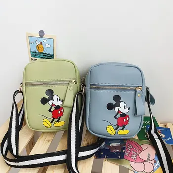 Disney risanke vrečko dekle messenger bag srčkan Mickey mouse študent nahrbtnik, torbico, novo vse-tekmo torba