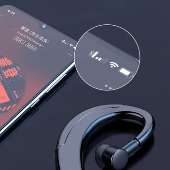 Bluetooth Slušalke Brezžične Slušalke, Prostoročno, Slušalke Slušalka HD Z Mikrofonom za Voznika Šport Telefon IPhone Samsung Xiaomi