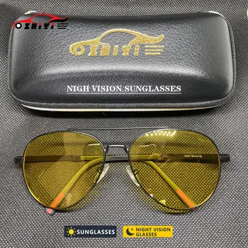 ZHIYI Zlitine Polarizirana Vožnje očala Vizualno Zaščito moška sončna Očala Anti-nebo vpijoče Photochromic sončna Očala UV400