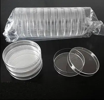 10pcs jasno 30 mm plastični petrijevko s pokrovom,kulturo jed, brezplačna dostava
