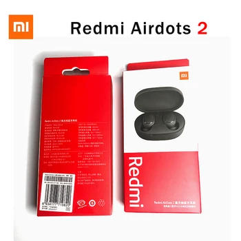 Xiaomi Redmi AirDots 2 Brezžična tehnologija Bluetooth 5.0 Polnjenje Slušalke za V Uho stereo bas Slušalke AI Nadzor Stavko Brezžični Čepkov