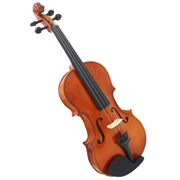 Basswood Violino 3/4 Velikost Violina Violina Basswood Lok Kolofonije w/ Carry Bag