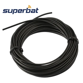 Superbat 15.24 m RF Koaksialni Kabel Adapter za Priključek Koaksialnih Kabelskih M17/119-RG174 / 50 Metrov