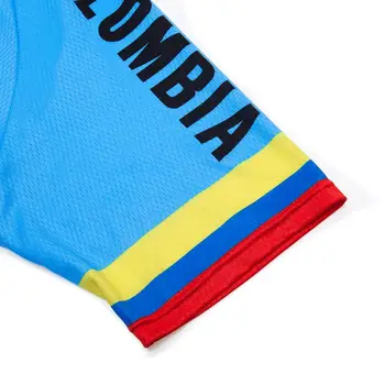 Poletje Kolumbiji Ekipa Kolesarski Komplet 12D Gel 2020 MTB Kolo Oblačila Dirke Kolesarska Oblačila Maillot Ropa Ciclismo Kolesarski Dres Določa