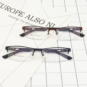 Opeco vroče prodajo Pol platišča kratkovidnost očala TR90 s kovinskimi očala okvir recept za očala RX lahko recept očala J8361