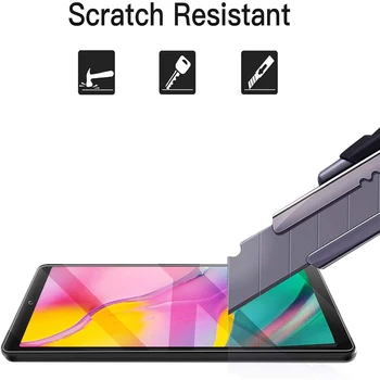 Kaljeno Steklo za Samsung Galaxy Tab 10.1 2019 T510 T515 Zaščitnik Film Anti-Scratch Tablet Stekla Straža Film 10.1 palčni