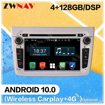 128GB Carplay Android 10.0 zaslon Avto Multimedijski Predvajalnik DVD-jev za Alfa Romeo GPS Navi WiFi Auto Radio Audio Stereo Glasbe Vodja enote