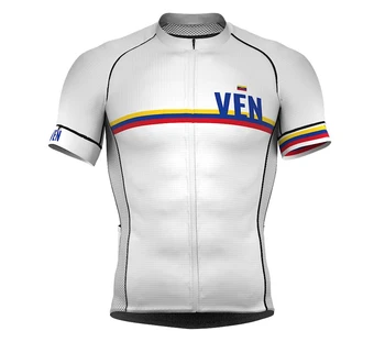 2020 Venezuela Rdeči Kolesarski Dres Vrhovi Poletje Kratek Rokav Cestno Kolo Jersey Dirke Kolesarjenje Oblačila Maillot Ciclismo