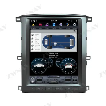 Za LEXUS LX470 2004 2005 2006 Tesla Slog Avto Autoradio stereo Multimedijske GPS Navigacijski DVD Predvajalnik, Audio Stereo