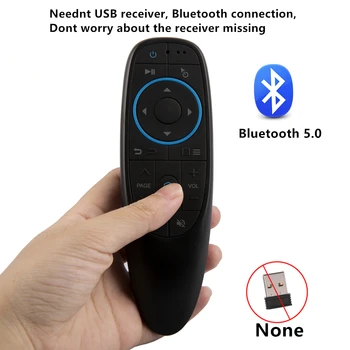 L8star Bluetooth 5.0 Zraka Brezžične Miške Žiro G10S BT5.0 Brez USB smart sprejemnik daljinski upravljalnik za Xiaomi smart tv android tv box