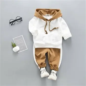 Malčka Otroci Baby Boy, Girl Obleke Hooded Majica, Dolge Hlače, Dokolenke Obleke