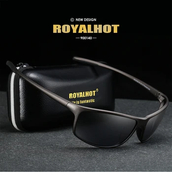 RoyalHot Moški Ženske Polarizirana Elastična TR90 Okvir Športna sončna Očala Vintage sončna Očala Retro Očala Odtenki Oculos Moški 900140