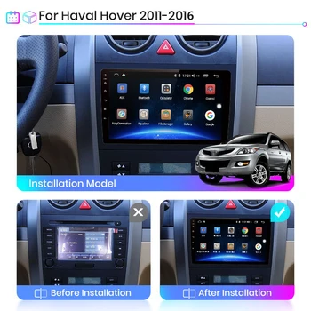 2G + 32 G 2DIN Android 9.1 Avto DVD Predvajalnik za Harvard Great Wall Hover H5 H3 Avto Radio, WiFi, GPS Navigacija za Avto Multimedijski Predvajalnik