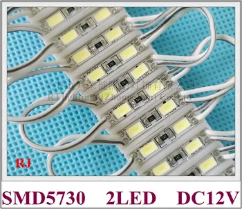 26 mm*07mm 2 led SMD 5730 LED modul lučka lučka LED nazaj luči za mini znak in črke DC12V 2led IP65