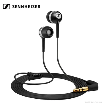 Sennheiser CX300II Globok Bas Slušalke 3.5 mm Žične Stereo Glasbe, Slušalke Šport Čepkov Natančnost HI-fi Slušalke za iPhone Androd