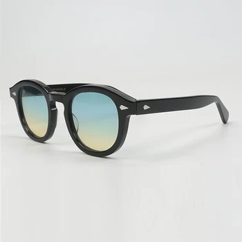 Moda Johnny Depp Lemtosh Sončna Očala Moški Ženske Z Ohišjem&Box Luksuzne Blagovne Znamke Oblikovalec Sončna Očala Za Moški Ženski Oculos