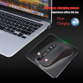 2.4 G TIP-C Wireless Gaming Miška USB-C Brezžične Miške za Polnjenje 7 Barv utripajoča Lučka Združljiv z Mac in PC