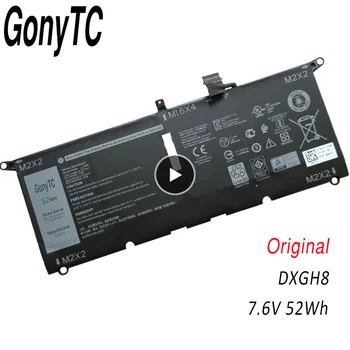 GONYTC DXGH8 7.6 V 6500mAh 52Wh Baterija za Dell XPS 13 9370 9380 FHD I5 13-9370-D1601S 13-9370-D1701G 13-9380 P82G 0H754V