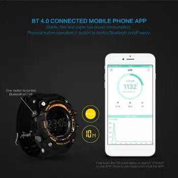 EX16 IP67 Nepremočljiva Pametno Gledati Smart Svetal Klic Športno ročno uro Za Android Za IOS Podpora Daljinsko vodene Kamere