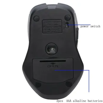 Brezžično Miško Bluetooth za ponovno Polnjenje Brezžične Miške Računalnik Tiha Miška Ergonomske Gaming Miška Za Prenosni RAČUNALNIK Za Pisarniško Delo