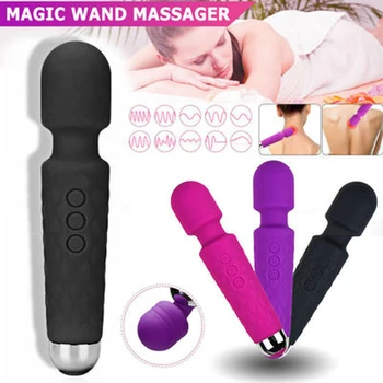 Velik/majhen penis, vibrator Av palico vibrator porno g-spot masaža palico analni noge vibrator ženski spol igrača moški/lesbian masturbator