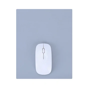 HECULAS Dvojno Velikost Usnje Mouse Pad Anti-slip Nepremočljiva Mousepad Enostavno Čiščenje Desk Mat