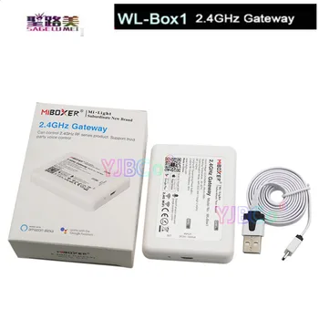 WL-Box1 Mi Svetlobe LED WIFI Krmilnik Smart Brezžična 2,4 GHz Prehod Glas WiFi rgb Krmilnik Za LED Žarnice, Trakovi Luči Lučka