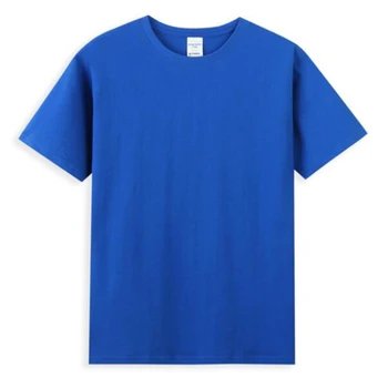 2020 nov slog čistega bombaža prazno T-shirt za moške Seiko 40 dvojno preje tiskanje oglaševanje majica prilagajanje