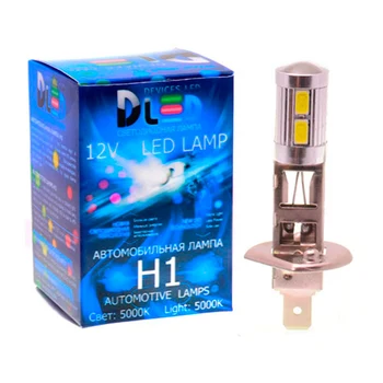 LED avto žarnice H1 H3 H27 881 10 SMD 5630 + objektiv stabilizator dled