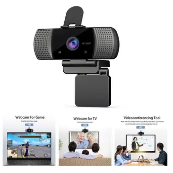 1080P HD Webcam Računalnik PC Spletna Kamera Z Mikrofonom Za Živo Video Calling Konferenca Workcamara Spletni Par Pc