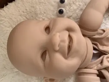 Prerojeni Oskrbe Lutka Kit Unpainted Model ponovnega Rojstva Dojenčka Plesni simily obraz Saskia lutka kompleti komplet s telesom oči