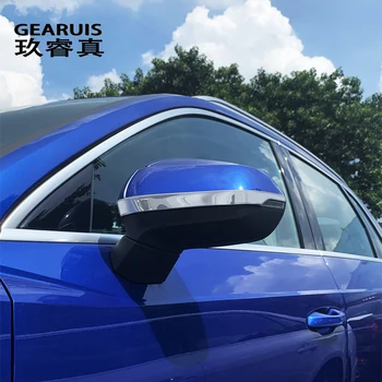 Avto Styling Auto Dodatki Strani Rearview Mirror Zajema Nalepke in decals Okvir Zunanjost Dekoracijo za Audi Q3 F3 2019 2020