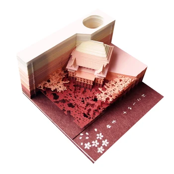 DIY Scrapbooking Omoshiroi Blok 3D Udobje Nalepke, Knjige Kartico Obrti Japonskem Ustvarjalne Stereoskopski Lepljivo Opombo Papirja