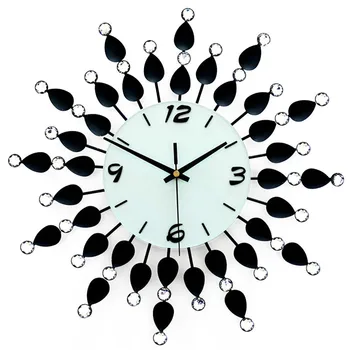 Evropski stil Tieyi stenske ure kreativno dnevno sobo ura sodobne preprost spalnica izklop quartz stenska ura