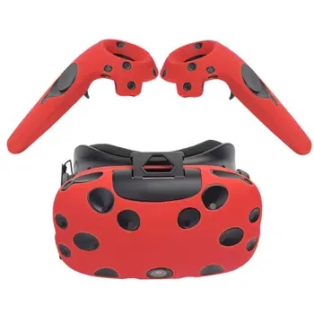 Zaščitni Pokrov, Silikonski Krmilnik Ročaj Primeru Anti-Slip Shockproof Shell Igro Pribor za HTC Vive Slušalke VR