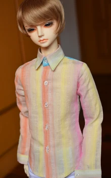 BJD lutka obleko, ki je primerna za 1/3 1/4 POPO68 velikost sveži barvni trak fino perilo majica lutka dodatki