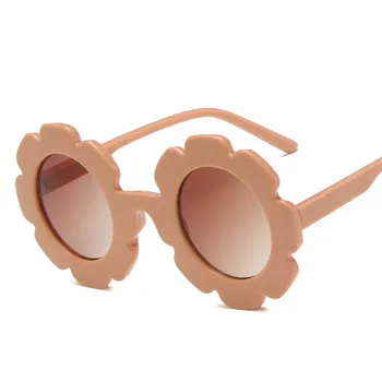 2020 Moda Otrok Okrogla sončna Očala Otroci Lepe Pisane Sonce Cvet sončna Očala UV400 Risanka sončna Očala za Otroke Dekleta Fantje