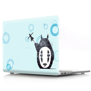 HRH Japonski Anime Totoro Laptop karoserija PC Hard Case for Mac Air Pro Retina Dotik Bar A1989 A1990 A1706 A2159 A2289 A2251