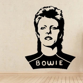 David Bowie Stenske Nalepke Pevec Glasbene Stenske Nalepke Za Otroke Steno Dnevne Sobe Umetnosti Home Design Plakat Vinilos Paredes Freske A348