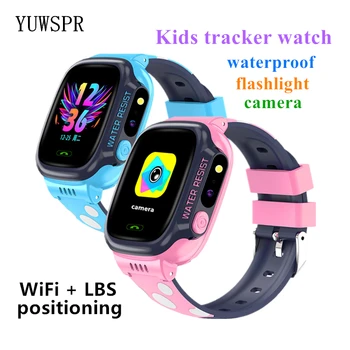 Otrok Smart Tracker Nepremočljiva Watch LBS WiFi Položaja v Realnem Času Spremljanja Fotoaparat SOS Otroci 2G Pametni Telefon Ure Y92