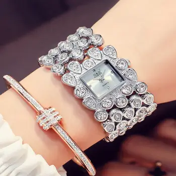 2017! Luksuzne blagovne znamke Ženske Nosorogovo Watch Kristalno Ure Ženski Kvarčne Ročne ure Lady Obleko Watch relogio feminino