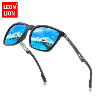 LeonLion 2021 Polarizirana Oculos De Sol Masculino Oblikovalec blagovne Znamke Classic Vintage na Prostem, Vožnja Moških sončna Očala UV400 sončna Očala