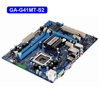 GIGABYTE GA-G41MT-S2 Desktop Motherboard G41 Socket LGA 775 Za Core 2 DDR3 8G Micro ATX Original Prenovljen G41MT-S2 Mainboard