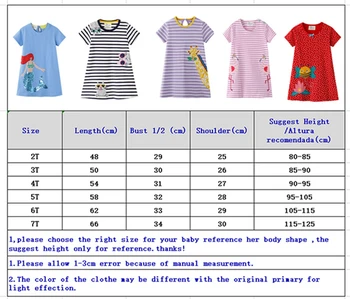 2-7 Let Dekle Obleko Embroideried z Sova Prugasta T-Shirt Obleko za Malčka Otroci Poletje Obleko Princese Stranka Obleko