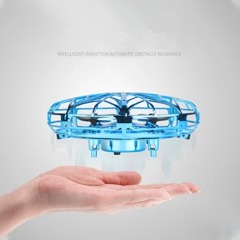 AZMA Indukcijske Štiri osi UAV inteligentni interaktivni leteči krožnik gesto zaznavanje Brnenje Flynova Gesta nadzora zrakoplovov darila