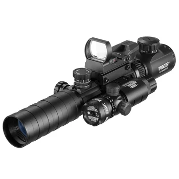 3-9X32EGC Taktično Optičnih Rdečo, Zeleno Osvetljen Riflescope Holografski Reflex 4 Reticle Pika Kombinirano Lovsko Puško Področje uporabe